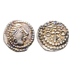 Saxon and Viking Coins - Early Anglo-Saxon England - Series J (York), [BIIIB], Type 85 - AR Sceatta