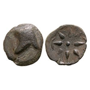Ancient Greek Coins - Pontus - Prow Bronze Unit