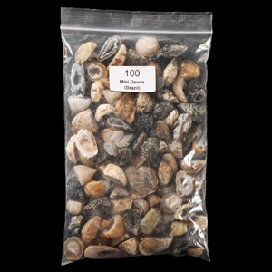 Natural History - Mini Agate Crystal Geode Half Group [100]