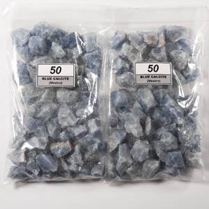 Natural History - Blue Calcite Specimen Group [100]