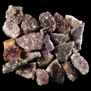 Natural History - Amethyst Crystal Geode Section Group [20]