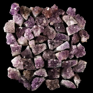 Natural History - Amethyst Crystal Geode Section Group [20]