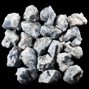 Natural History - Large Blue Calcite Mineral Specimen Group [20]