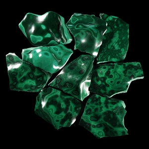 Natural History - Large Polished Malachite Specimen Collection [9]