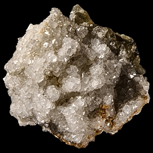 Natural History - Boxed Historic Quartz on Calcite Crystal Specimen