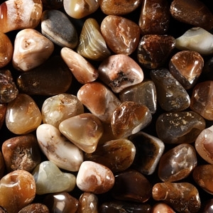 Natural History - Polished Banded Agate Pebble Group [50]