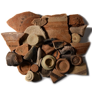 Egyptian and Greek Pottery Sherd Collection