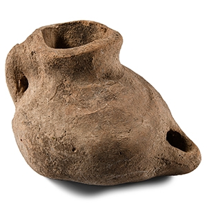 Byzantine Terracotta Oil Lamp Filler
