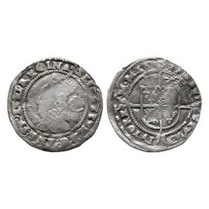 Tudor to Stuart Coins - Elizabeth I - 1575 - AR Threepence
