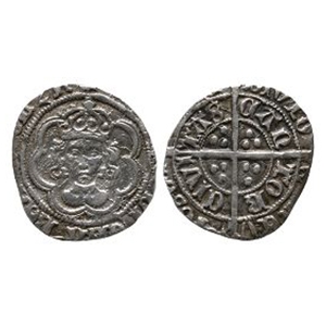 English Medieval Coins - Henry VII - Canterbury - AR Halfgroat