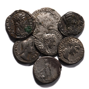 Ancient Roman Imperial Coins - Mixed AR Denarius and Antoninianus Group [7]