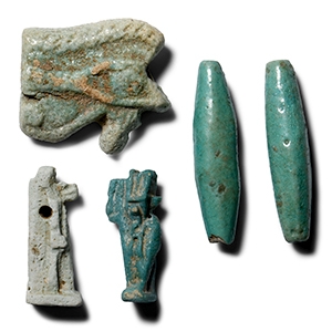 Egyptian Faience Amulet Collection