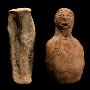 Western Asiatic Terracotta Idol Group