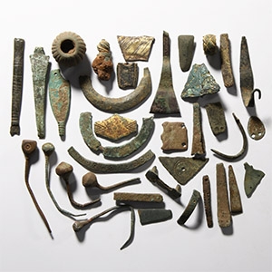 Anglo-Saxon Bronze Artefact Collection