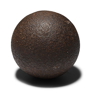English Civil War Iron Cannon Ball