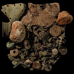 Roman St Albans Bronze and Other Artefact Group