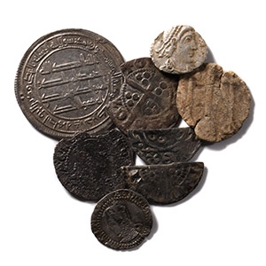 English Medieval Coins - Mixed English and Other Coin Group [8]
