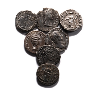 Ancient Roman Imperial Coins - Mixed Issues - AR Denarius Group [7]