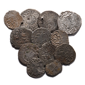 World Coins - Crusader & Islamic Issues - Mixed Coins Group [12]