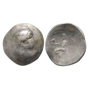 Celtic Iron Age Coins - Danubian - Alexander the Great Type - Imitative AR Tetradrachm