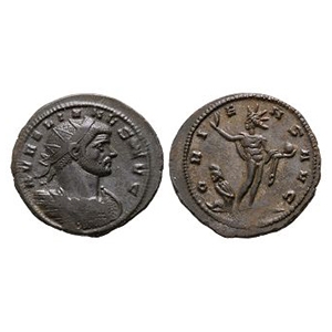 Ancient Roman Imperial Coins - Aurelian - Sol AE Antoninianus