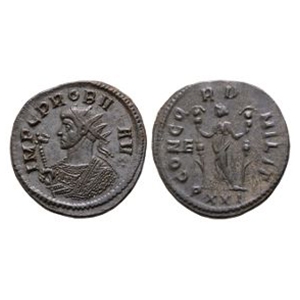 Ancient Roman Imperial Coins - Probus - Concordia AE Antoninianus