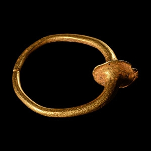 Bronze Age Gold Earring