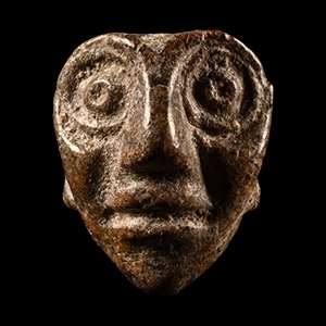 Sumerian Stone Mask Amulet