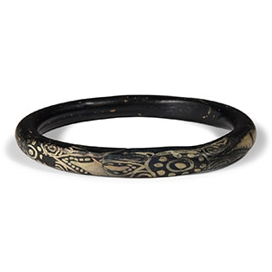 Byzantine Decorated Glass Bracelet