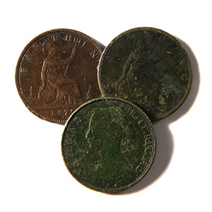 English Milled Coins - Victoria - AE Farthing Group [3]