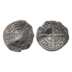 Scottish Coins - Scotland - Alexander III - AR Halfpenny