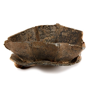 Post Medieval Octagonal Lead Tobacco Jar