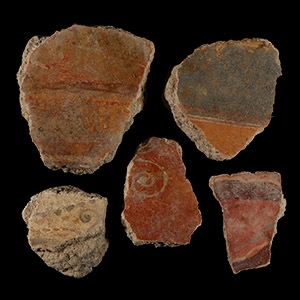 Roman Fresco Painted Wall Plaster Collection