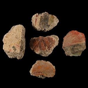 Roman Fresco Painted Wall Plaster Collection