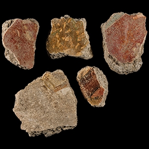 Roman Fresco Painted Wall Plaster Collection