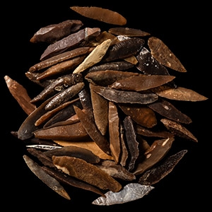 Stone Age Flint Knife and Other Blade Group