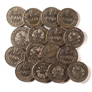 World Coins - Romania - Reform Coinage - 15 & 25 Bani Group [16]