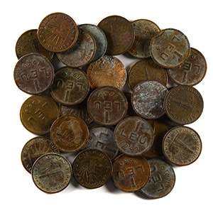 World Coins - Romania - Peoples Republic and Reform Coinage - 1 Lei Group [29]