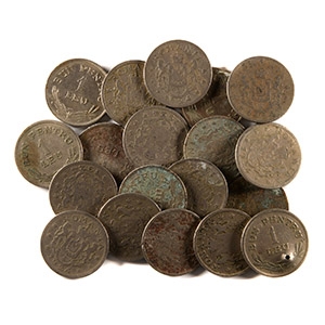 World Coins - Romania - Ferdinand I - 1 Lei Group [19]