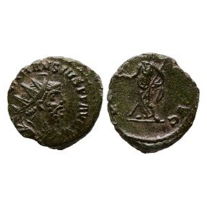 Ancient Roman Imperial Coins - Carausius - London - Pax AE Antoninianus