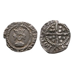 Tudor to Stuart Coins - Henry VIII - London - AR Halfpenny