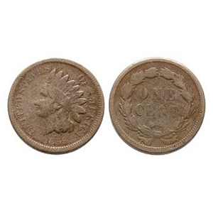 World Coins - United States of America - 1859 - AE Indian Head Cent