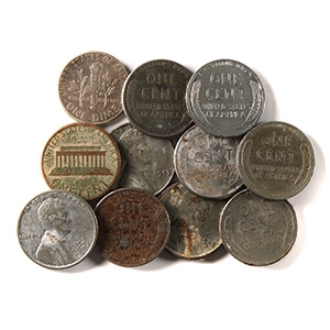 World Coins - United States of America - Lincoln Cent & Dime Group [11]