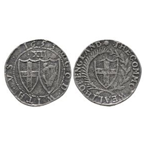 Tudor to Stuart Coins - Commonwealth - 1653 - Forgery Shilling