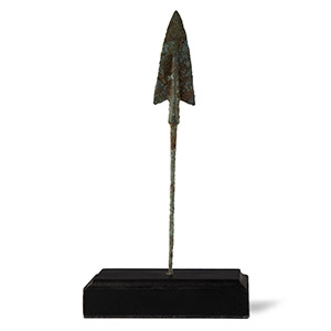 Large Luristan Arrowhead with Stand