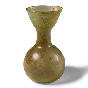 Roman Pale Green Glass Vessel