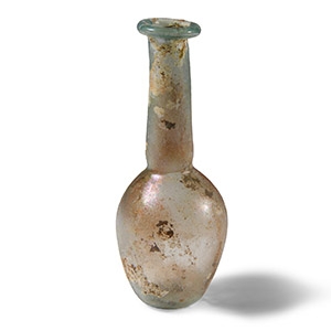 Roman Translucent Glass Bottle