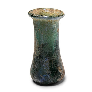 Roman Green Glass Vessel