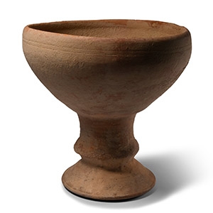 Large Bactrian Pottery Chalice