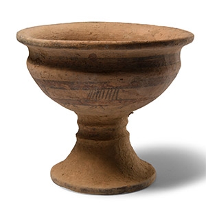 Western Asiatic Painted Pottery Chalice